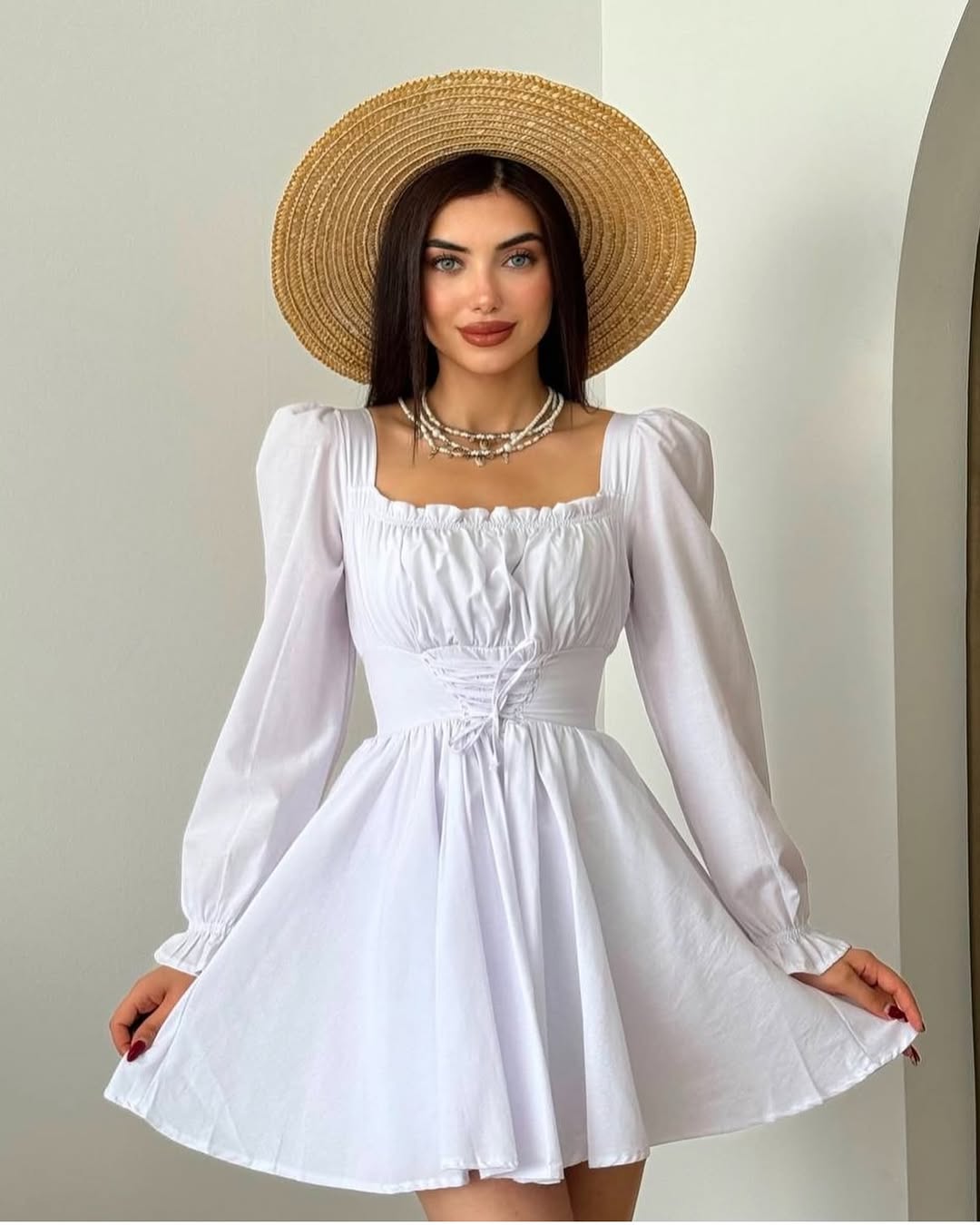 Korseli Mini Elbise 700₺ ( İndirimde Sınırlı stok)Beden- S M LŞimdi wiona.com.tr ‘ de Satışta !Ürün Kodu ; 27496 (2)